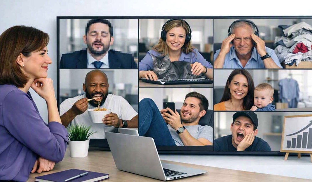 The hazards of online meetings