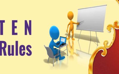 10 Rules for effective presentations